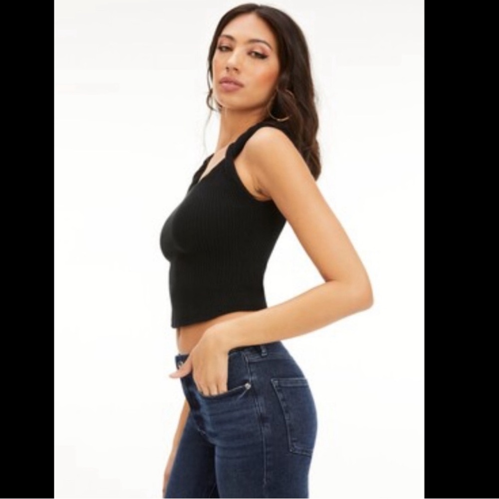 Good American crop top